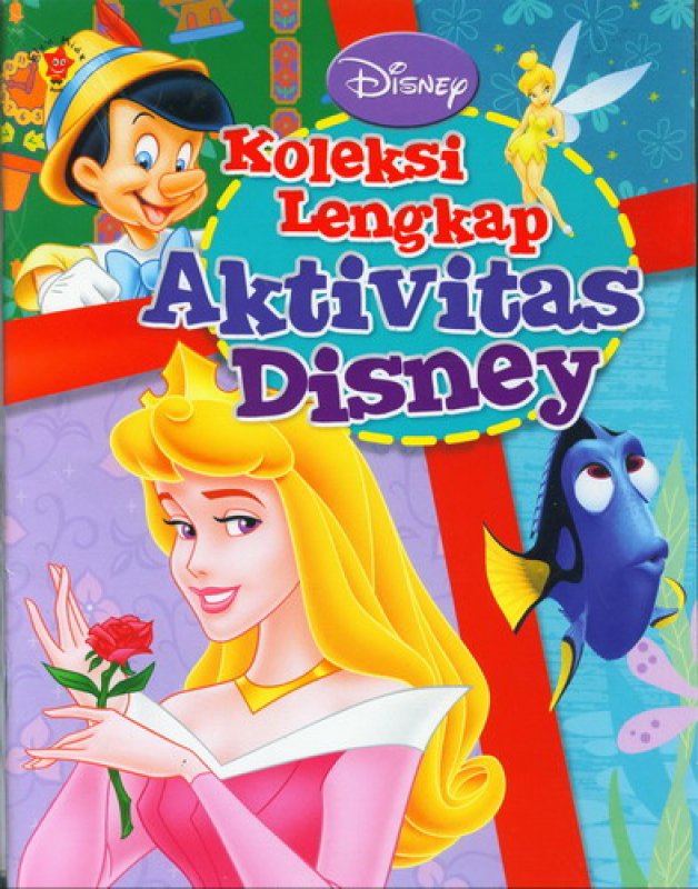 Cover Buku Koleksi Lengkap Aktivitas Disney