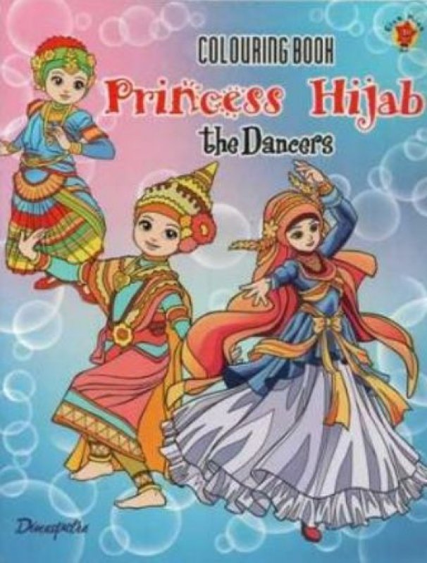 Cover Buku Colouring Princess Hijab: The Dancers
