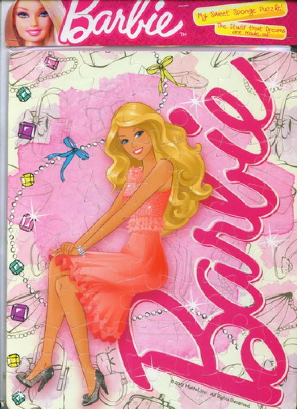 Cover Buku Barbie My Sweet Sponge Puzzle - The Stuff That Dream Are Made Of