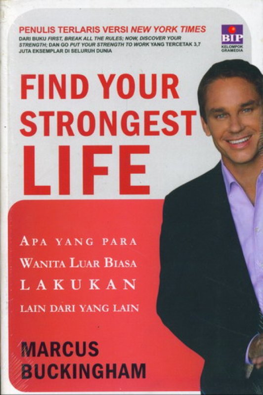 Cover Buku Find Your Strongest Life