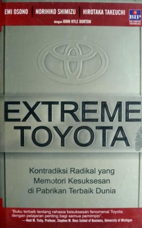 Cover Buku Extreme Toyota [Hard Cover]