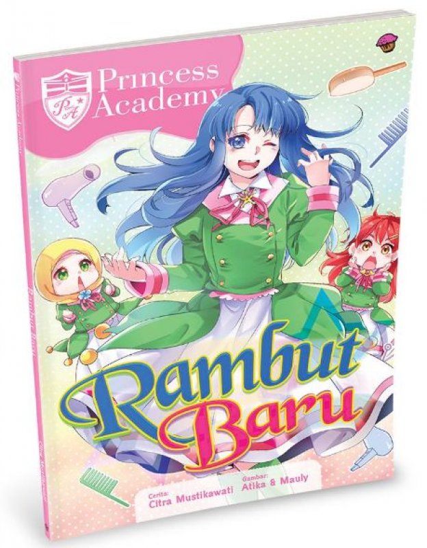 Cover Buku Komik Princess Academy: Rambut Baru