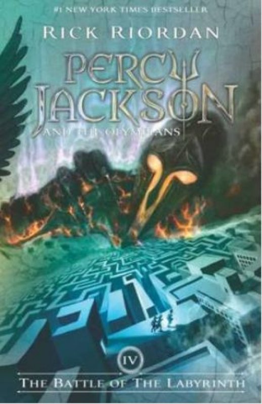 Cover Buku The Battle Of The Labyrinth Cover 8 Th Anniversary Percy J