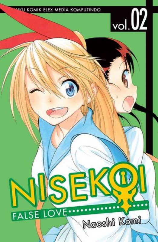 Cover Buku Nisekoi : False Love 2