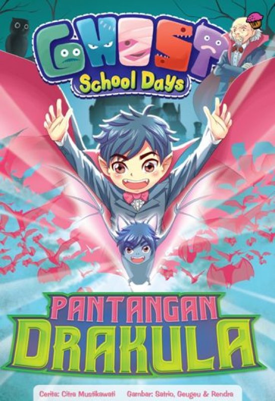 Cover Buku Komik Ghost School Days: Pantangan Drakula