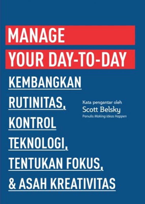 Cover Buku 99U Series: Manage Your Day To Day