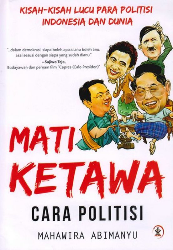 Cover Buku Mati Ketawa Cara Politisi