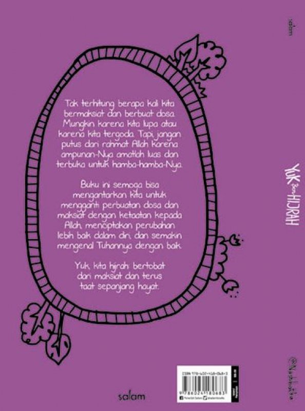 Cover Belakang Buku Yuk Berhijrah - Hc