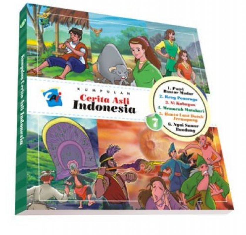 Cover Buku Kumpulan Cerita Asli Indonesia Vol. 7