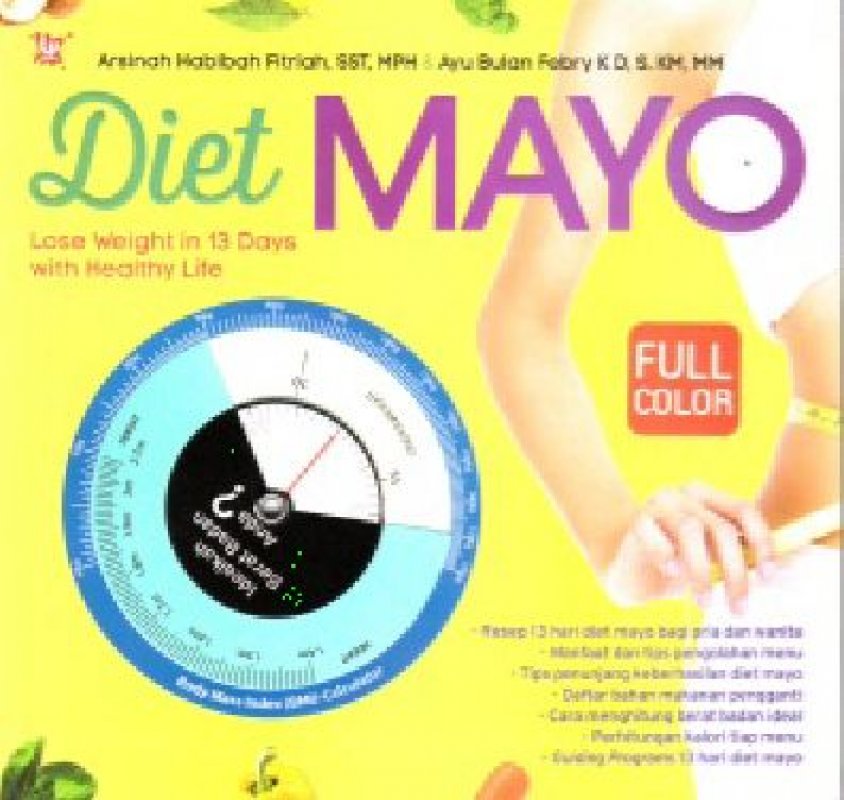 Cover Buku Diet MAYO [Full Color] (Promo Best Book)