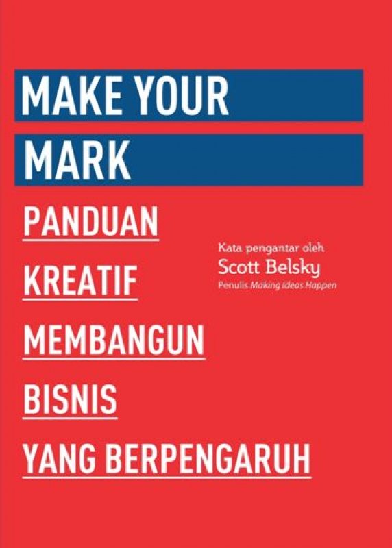 Cover Buku 99U Series: Make Your Mark