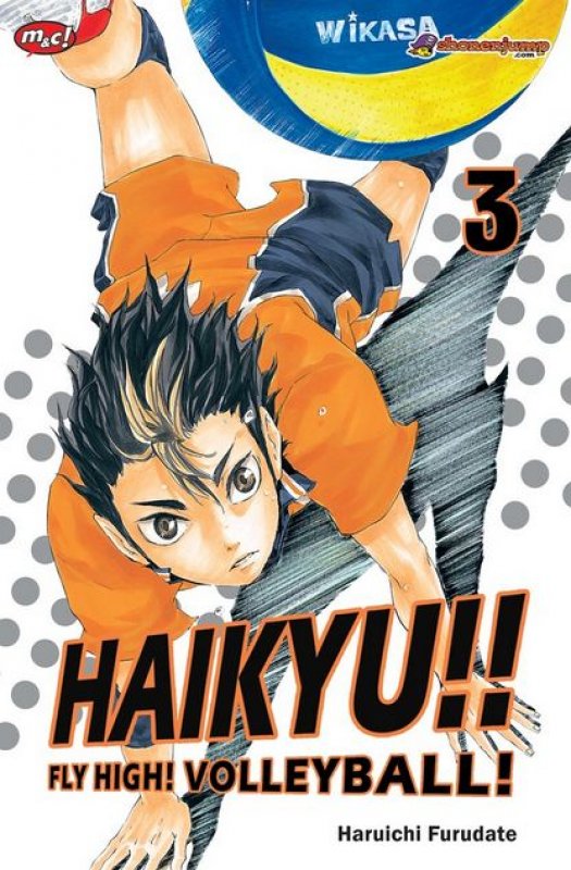 Cover Buku Haikyu!! Fly High! Valleyball! 03