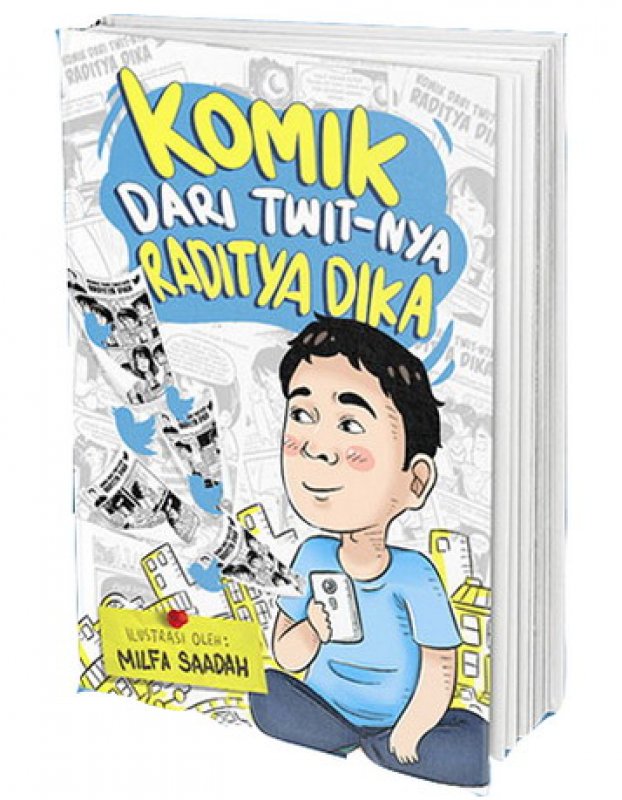 Cover Buku Komik Dari Twit-nya Raditya Dika (Promo Best Book)