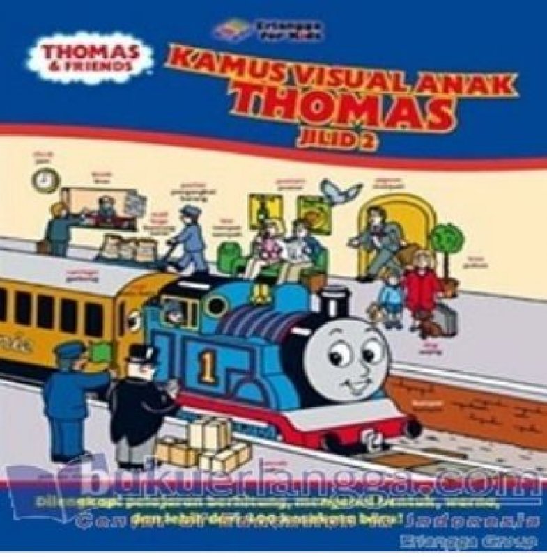 Cover Buku THOMAS BK KAMUS VISUAL ANAK JL.2 