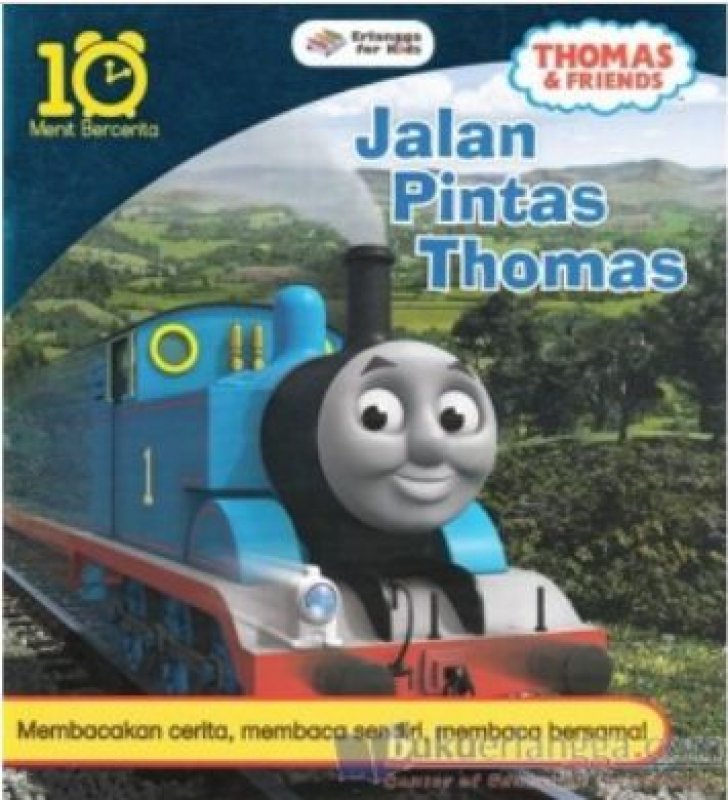 Cover Buku THOMAS & FRIENDS: JALAN PINTAS THOMAS 