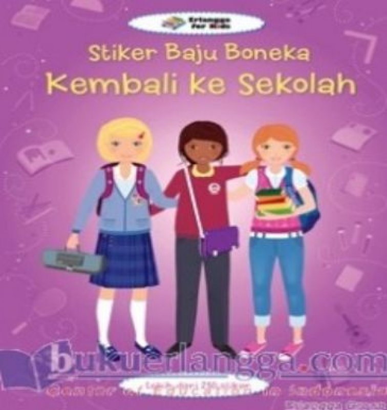 Cover Buku STIKER BAJU BONEKA: KEMBALI KE SEKOLAH 