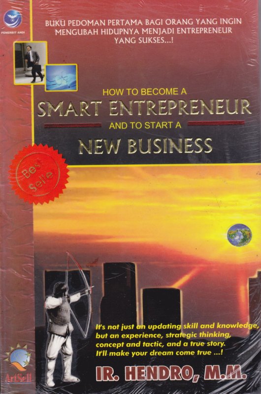 Cover Buku How To Become A Smart Entrepreneur & To Start A New Business