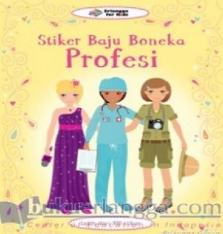 Cover Buku STIKER BAJU BONEKA: PROFESI 
