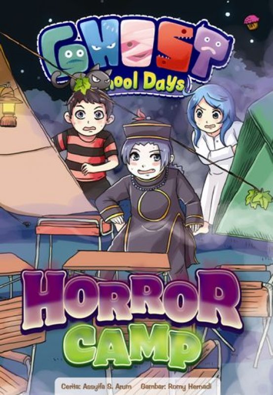 Cover Buku Komik Ghost School Days: Horror Camp