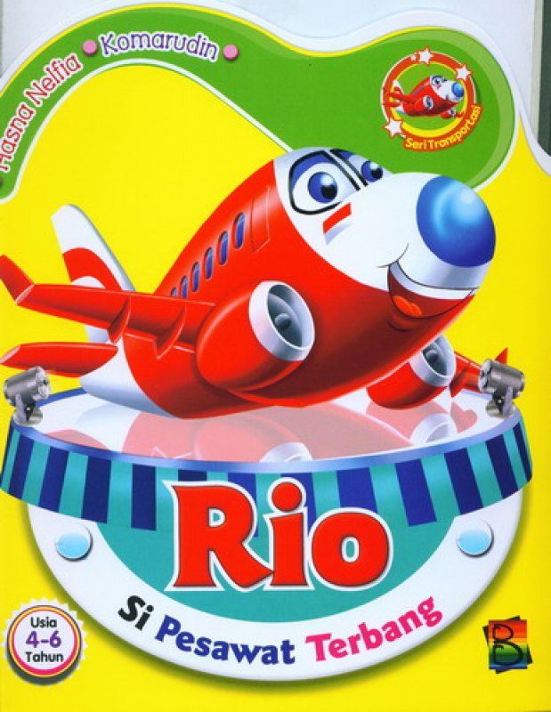 Cover Buku Rio Si Pesawat Terbang [Full Color]