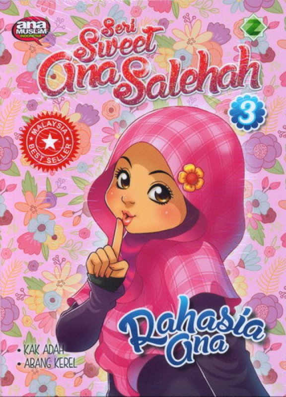 Cover Buku Seri Sweet Gina Solehah 3: Rahasia Ana