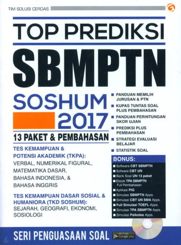 Cover Buku TOP PREDIKSI SBMPTN SOSHUM 2017