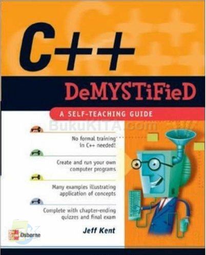 Cover Buku C++ Demystified: A Self-Teaching Guide