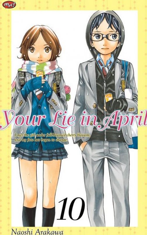 Cover Buku Your Lie In April 10
