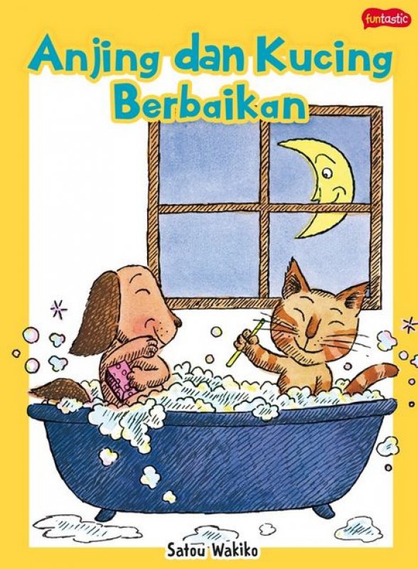 Cover Buku Anjing Dan Kucing Berbaikan