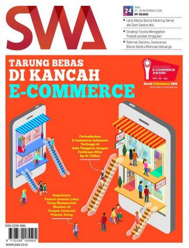 Cover Buku Majalah SWA Sembada No. 24 | 21 - 29 November 2016