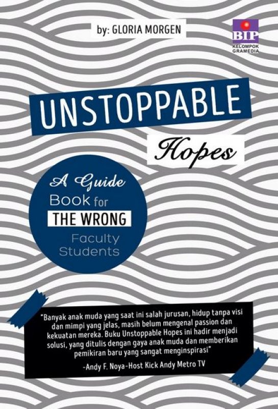 Cover Buku Unstoppable Hopes