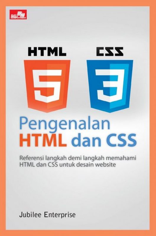 Cover Buku Pengenalan HTML dan CSS