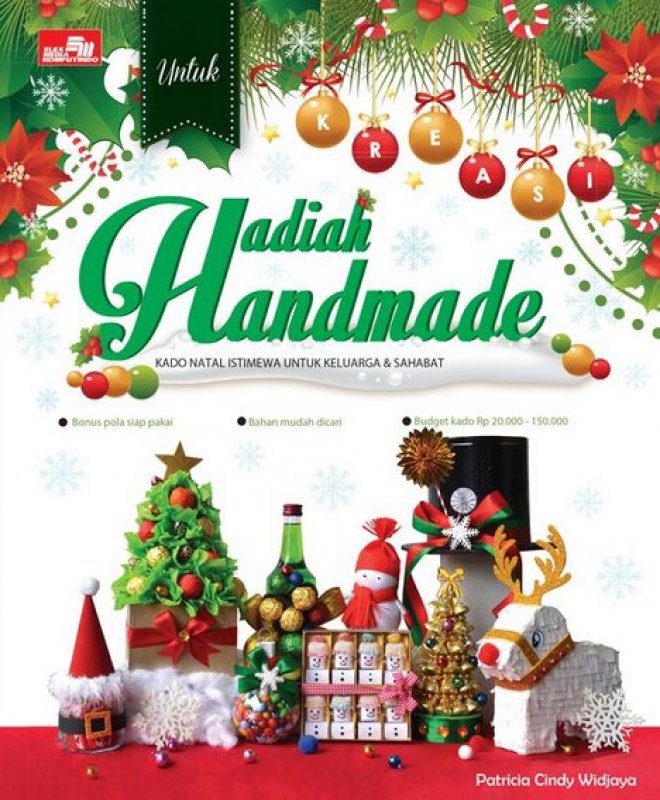 Cover Buku Hadiah Handmade Natal