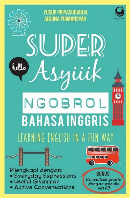 Cover Buku Super Asyiiik Ngobrol Bahasa Inggris