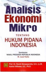 Analisis Ekonomi Mikro tentang Hukum Pidana Indonesia