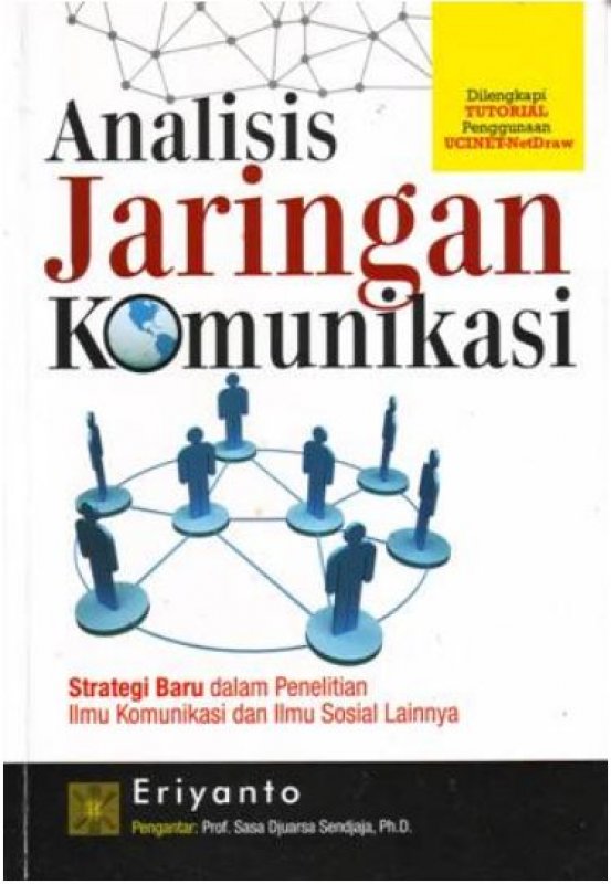 Cover Buku Analisis Jaringan Komunikasi