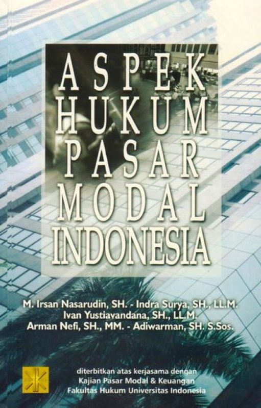 Cover Buku Aspek Hukum Pasar Modal Indonesia