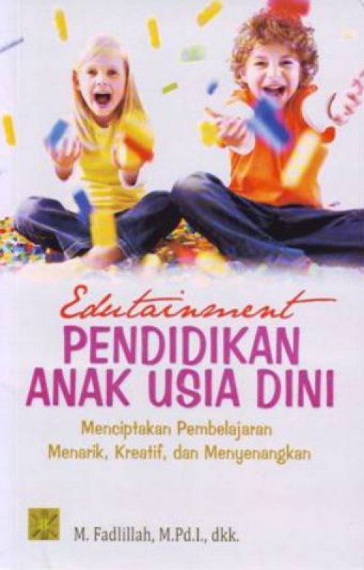 Cover Buku Edutainment Pendidikan Anak Usia Dini
