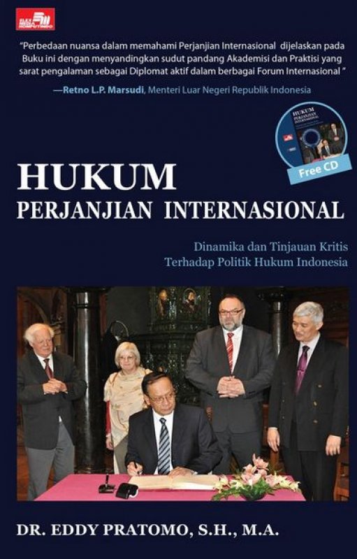 Cover Buku Hukum Perjanjian International [Free CD]