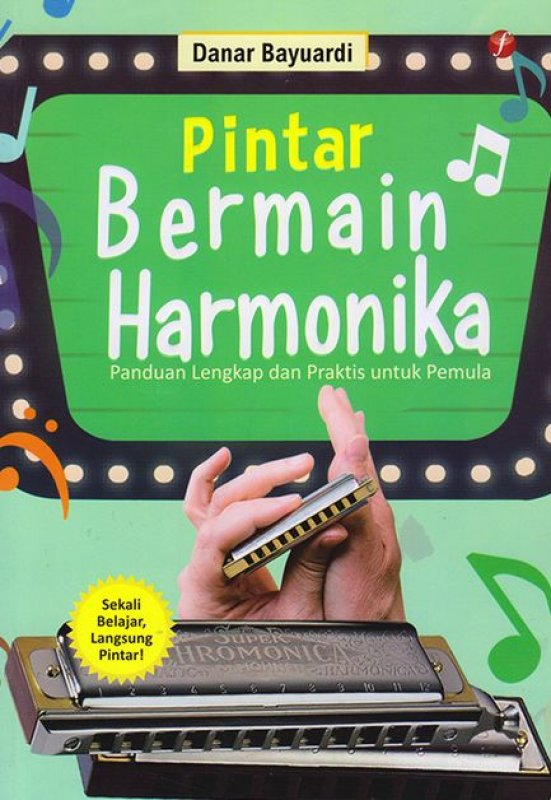 Cover Buku Pintar Bermain Harmonika