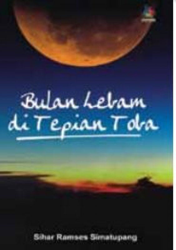 Cover Buku Bulan Lebam Di Tepian Toba