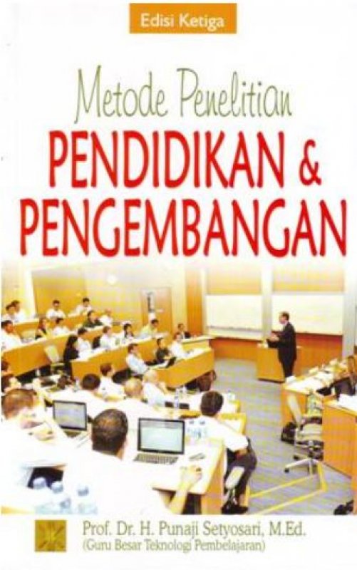 Cover Buku Metode Penelitian Pendidikan & Pengembangan