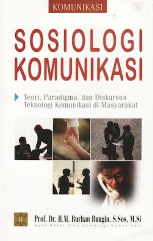 Cover Buku Sosiologi Komunikasi