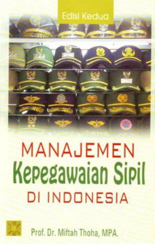 Cover Buku Manajemen Kepegawaian Sipil di Indonesia