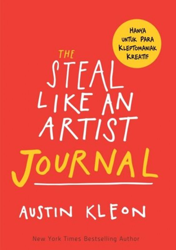 Cover Buku The Steal Like An Artist Journal