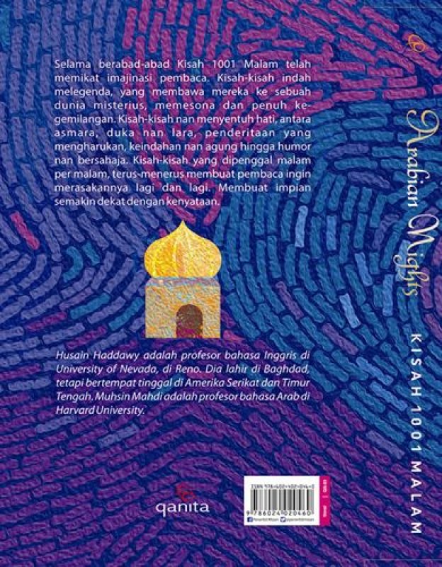 Cover Belakang Buku Arabian Nights