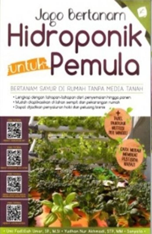 Cover Buku Jago Bertanam Hidroponik Untuk Pemula (Promo Best Book)