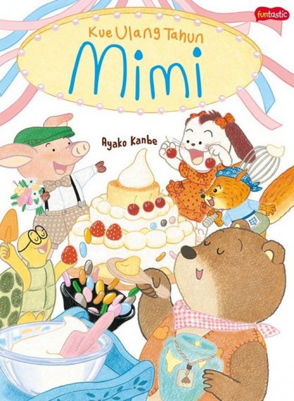 Cover Buku Kue Ulang Tahun Mimi
