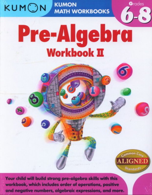 kumon-math-workbooks-pre-algebra-workbook-ii-grade-6-8-english-version