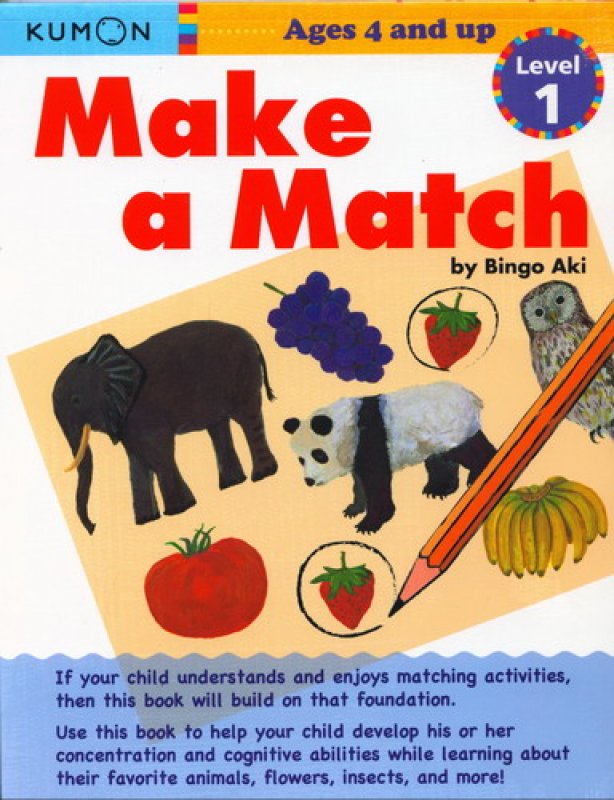Cover Buku Make a Match: Level 1 (english version)